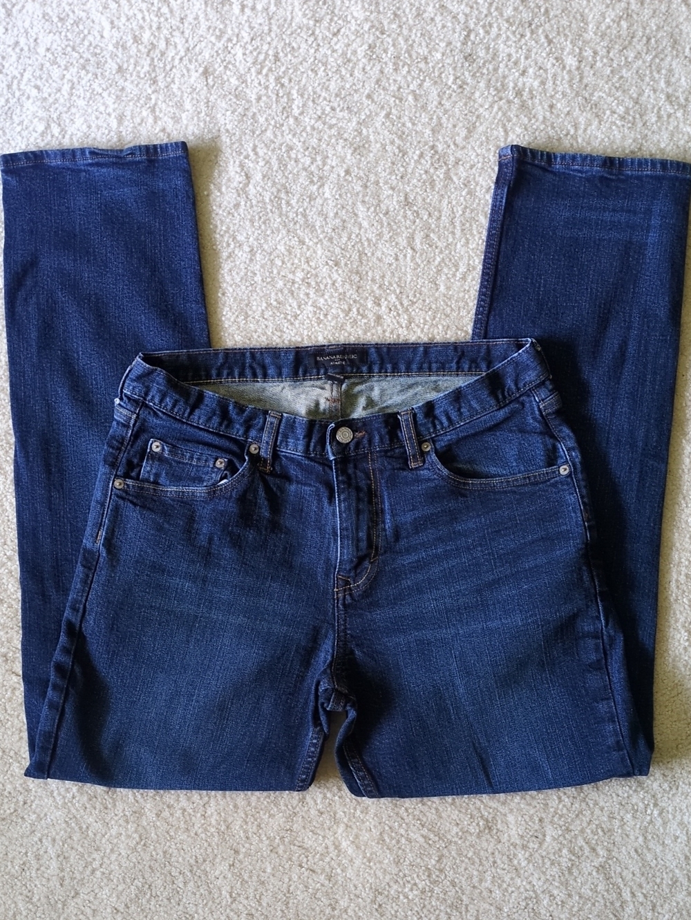 Men's Banana Republic Dark Blue Jeans 34/31